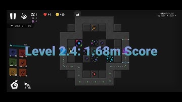 Infinitode 2 [1.82] level 2.4: 1.68m score