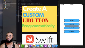 Create Custom UIButton Programmatically (swift)