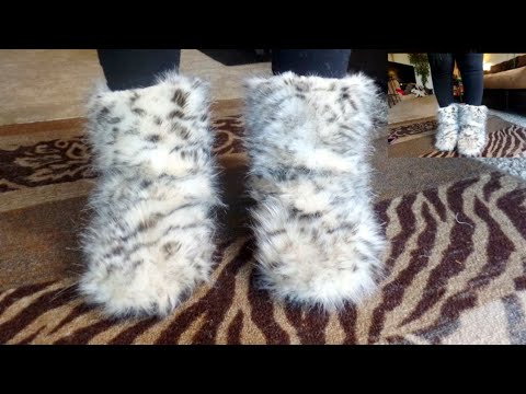 Fluffy Fur Boots
