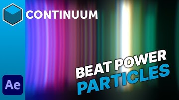Music Powered Particles with Beat Reactor and Continuum [Boris FX Particle Illusion]
