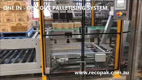 PALLETISER   ONE IN ONE OUT   2019