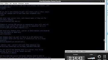 Instalación y configuración de servidor de DNS dnsmasq