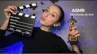 ASMR - On parle de mes études de théâtre et ciné et de mon avenir - triggers de cinéma