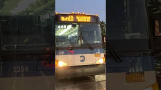2012 MCI D4500CT #2254 on the BxM10 Bus #nyc #nycta #mtabus #buses #nyctransit #nycbus #bronx