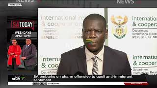 SA embarks on charm offensive to quell anti-immigrant sentiment
