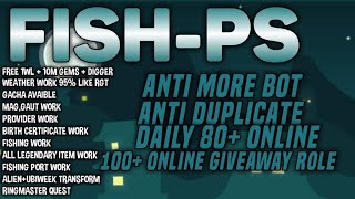 New Growtopia Private Server V3.86 Fish-Ps Free Digger 10M Gems Daily 80 Online