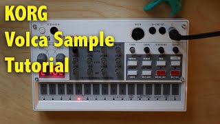 KORG Volca Sample Full Tutorial