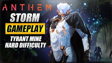 Anthem: Tyrant Mine Stronghold/Dungeon Gameplay (Hard Difficulty) | Javelin Storm