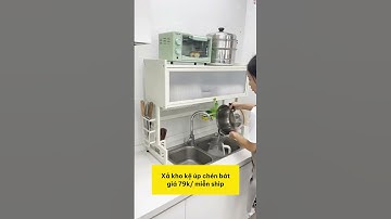 Kệ úp chén bát sạch sẽ, tiện dụng, giả rẻ bất ngờ  #dogiadung #cicireview