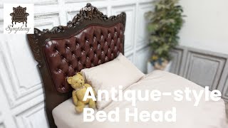 Pennsylvania House　ヘッドボード、取り付け金具 アンティーク Vintage 1960's Mid Century Solid Wood Pennsylvania House