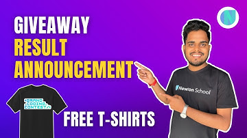 Free Giveaway - Winner announcement | Grand Coding Contest | Free GCC T-Shirts for Winners