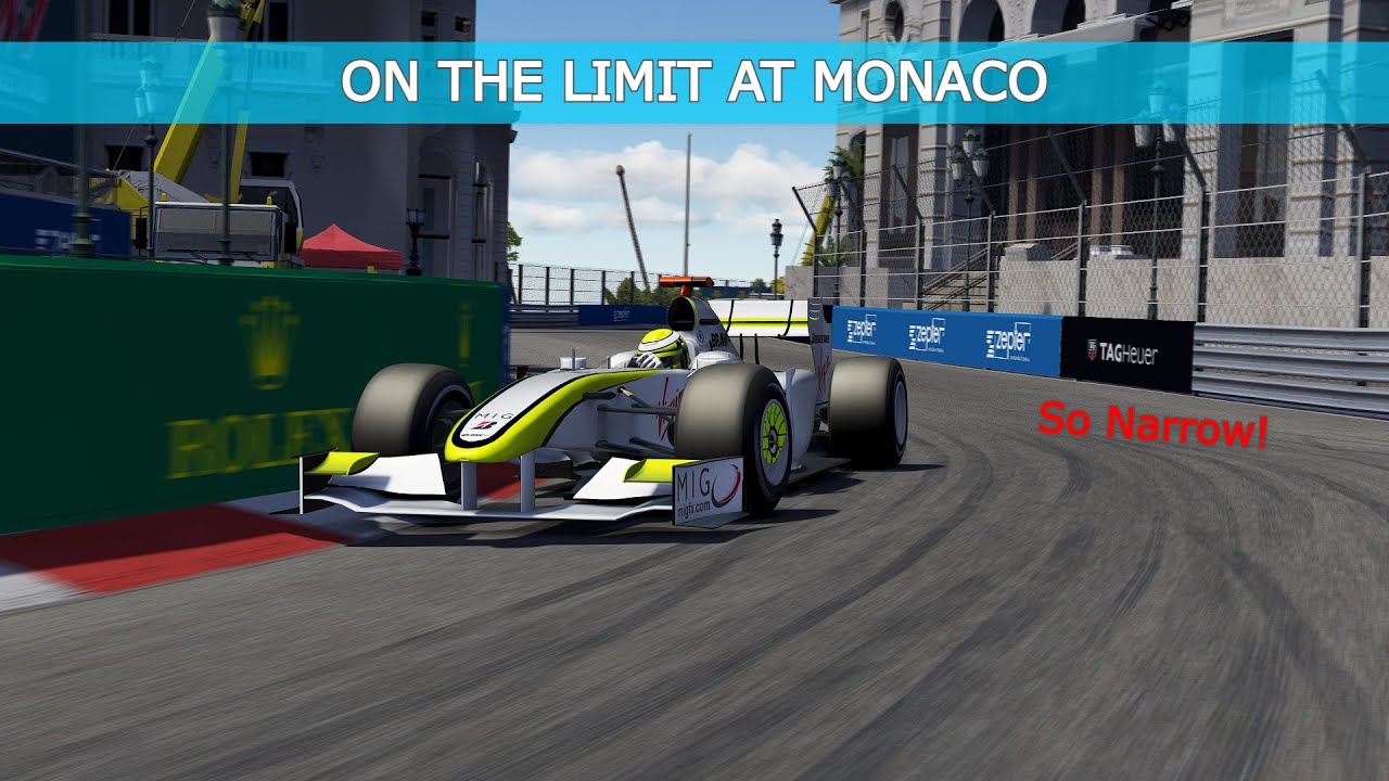 Assetto Corsa Formula 1 Monaco Record Attempt