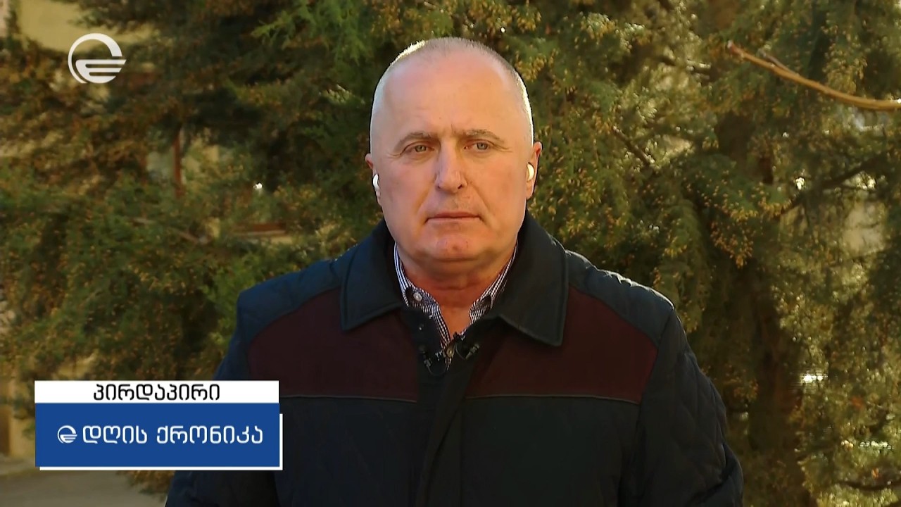 ამირან სალუქვაძე გადაცემაში „დღის ქრონიკა“