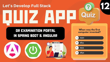 Calling Login API Call in Angular | Quiz App or Exam Portal | Spring Boot & Angular | #12