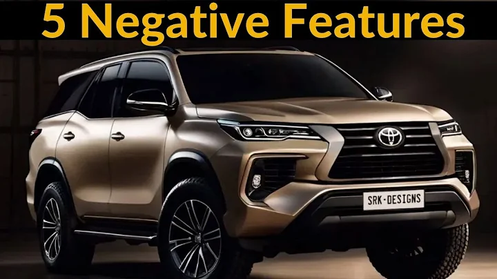 2024 Toyota Fortuner:  5 positive & Negative features