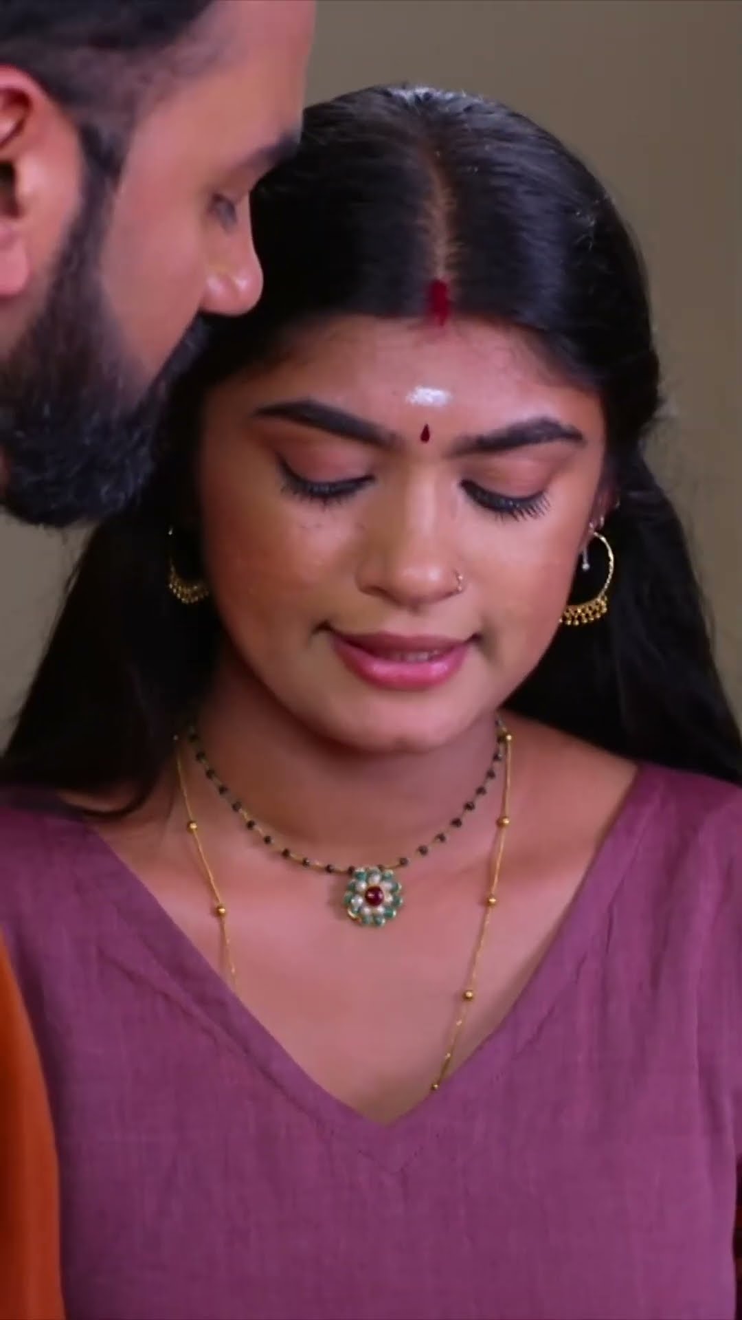 #GouriSankaram വേഗം ഉമ്മ താ...