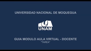 GUÍA DEL MÓDULO AULA VIRTUAL - DOCENTE