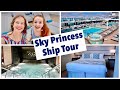 Sky Princess Full Ship Tour! Cabins, Restaurants, Pools, Spa & more! Princess Cruise Line Vlog