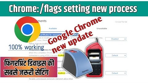 Localhost not showing 😴 chrome flags setting kaise kare l Google Chrome setting for csp