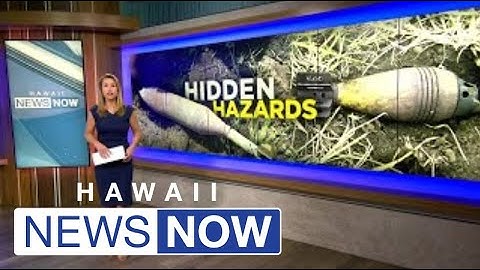 WWII-era unexploded ordnance continues to plague Hawaii