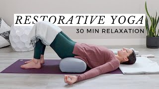 30-Minute Restorative Yoga with Props Full Body Self-Care by Caren Hope 15,623 views 2 years ago 32 minutes