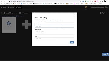 Uploading YouTube Videos into VoiceThread