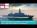 Initial operating capability for UK Royal Navy&#39;s first Type 26 frigate to be delayed by 12 months