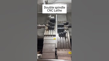 Double spindle CNC Lathe👏