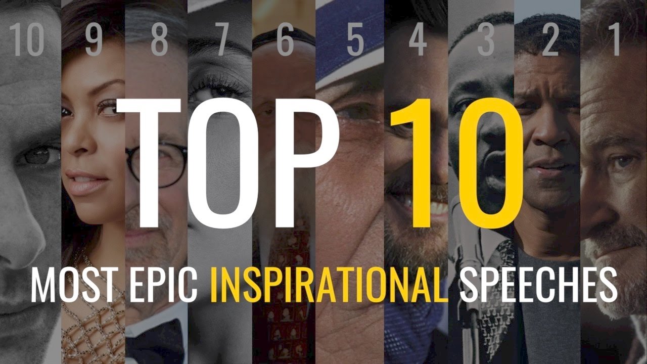 Goalcasts Top 10 Most Epic Inspirational Speeches  Vol 1