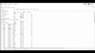 Odoo Spreadsheet With Export Feateue
