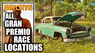 Far Cry 6 - All Gran Premio Race Locations