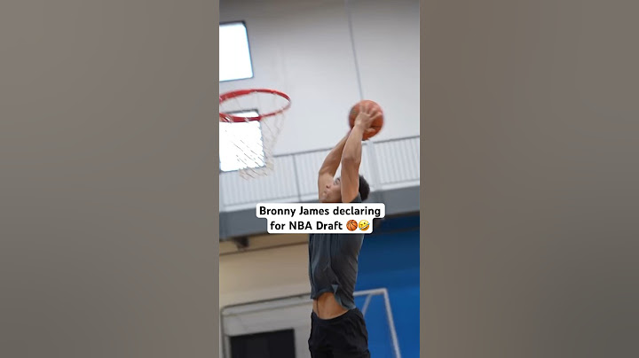 Bronny James Declaring for NBA Draft 🏀😂 #basketball #nba #basketballshorts
