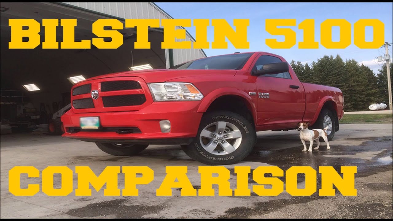 Ram 1500 Bilstein 5100 Before And After