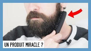 Test de la brosse lissante barbe et cheveux KUSCHELBAR ! - YouTube