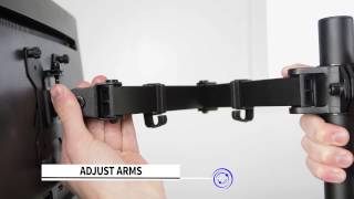 VIvo Fully Articulating VESA Stand Wall Mount for 13 – 42 Plasma LCD & LED Screen STAND-V002 Assembly Instructions
