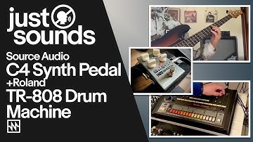 Just Sounds: Source Audio C4 Synth Pedal & Roland TR-808 Drum Machine