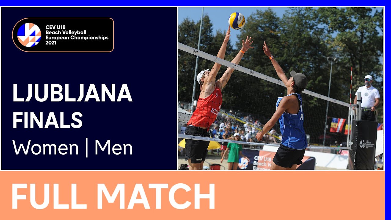 Finals Cev U18 Beach Volleyball European Championships 21 Youtube