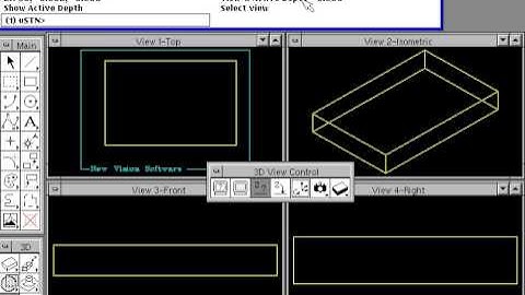 2.3 MicroStation v5 3D Show Active Depth