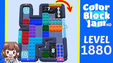 Color Block Jam Level 957 (1880) Solution Walkthrough