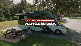 Class C Sprinter Twin Beds Convert to King! New 2023 Tiffin Wayfarer 25LW Walkthrough Lazydays RV