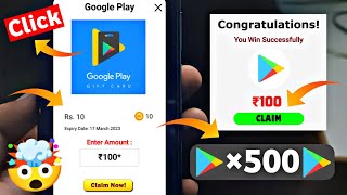 ₹100/- Trick || Free Google Play Redeem Code's || With Live Proof screenshot 2