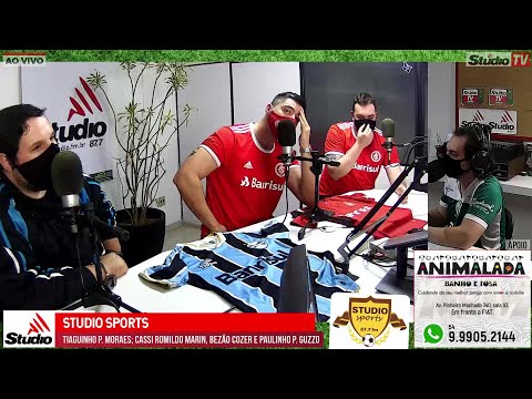 Studio Sports falando de dupla Gre-Nal