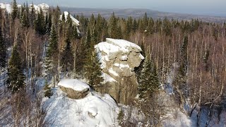 Скала Старик-Камень. Святой источник Платониды. Свердловская область