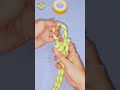 Knot rope tip diy at home 💡 Easy knot for tying 2