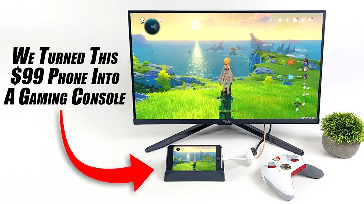 We Turned This $99 Phone Into An Awesome Game Console! Big Screen & Hand-Held Gaming