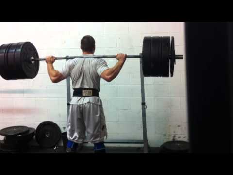 Back Squat 360lb