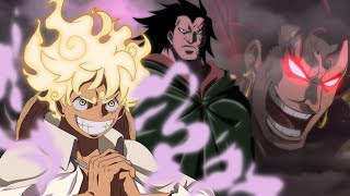 Luffy Gear 5 vs Xebec : Rock D. Xebec kneel under Luffy Haki Power