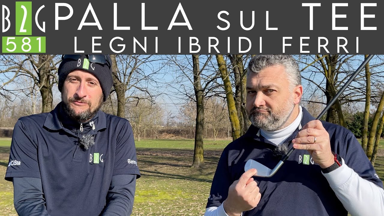 #GOLF DAL TEE CON LEGNI IBRIDI E FERRI 