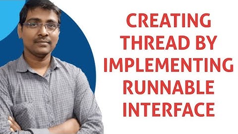 CREATING THREAD BY IMPLEMENTING RUNNABLE INTERFACE || RUN() METHOD || MULTI THREADING