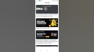 Get free ENA coins with Binance